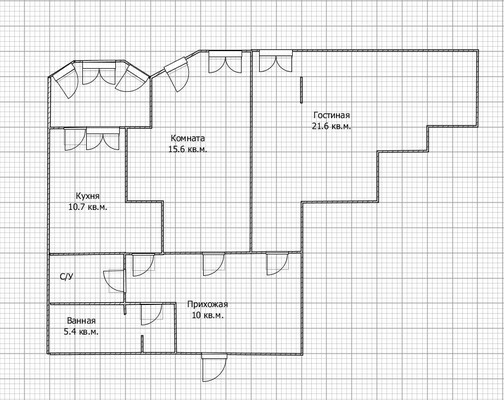Продам двухкомнатную (2-комн.) квартиру, Станке Димитрова пр-кт, 67, Брянск г
