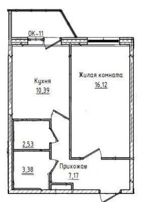 Продам однокомнатную (1-комн.) квартиру, Шоссе в Лаврики ул, 78к3, Мурино п