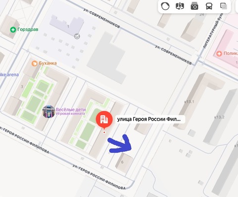 Сдам коммерческое помещение 79,1 м2, имени Героя России Филипова (Пригород Ле ул, 8, Мисайлово д