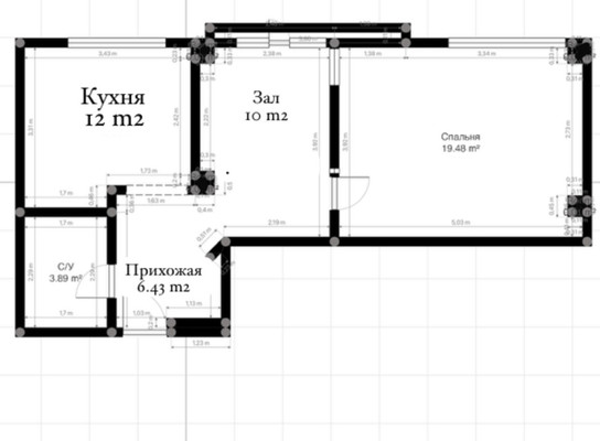 Продам двухкомнатную (2-комн.) квартиру, Затишье ул, 5, Нальчик г