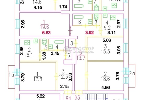 Продам трехкомнатную (3-комн.) квартиру, Стратонавтов проезд, 9, Москва г