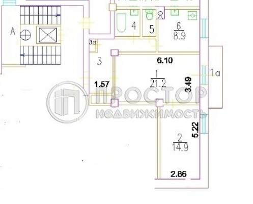 Продам двухкомнатную (2-комн.) квартиру, Вавилова ул, 55/7, Москва г