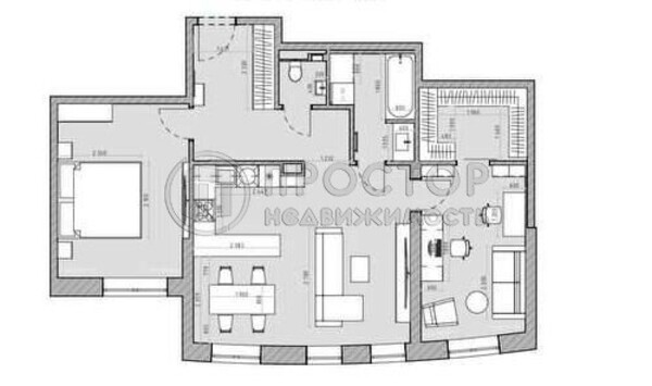 Продам двухкомнатную (2-комн.) квартиру, Лобачевского ул, 120к1, Москва г