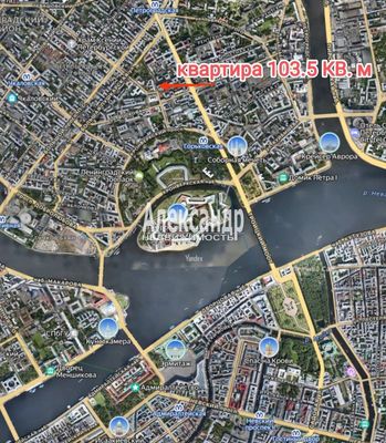 Продам многокомнатную квартиру, Кронверкская ул, 17/1, Санкт-Петербург г