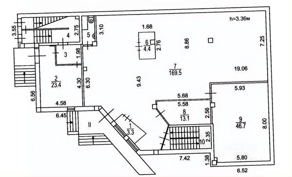 Продам коммерческое помещение 1 024 м2, Кустанайская ул, 8к3, Москва г