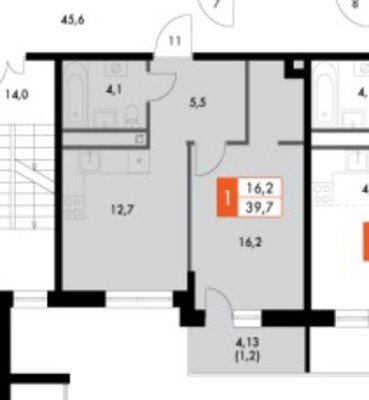 Продам однокомнатную (1-комн.) квартиру (долевое), Транспортная ул, Октябрьский п