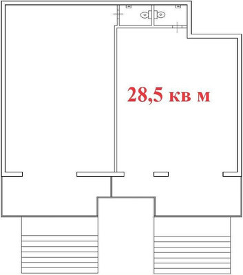 Сдам коммерческое помещение 28,5 м2, Зелёный пр-кт, 60/35, Москва г