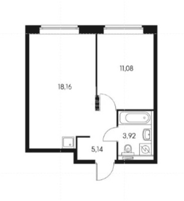 Продам двухкомнатную (2-комн.) квартиру, Цимлянская ул, 3к2, Москва г