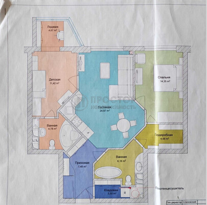 Продам двухкомнатную (2-комн.) квартиру, Астрадамский проезд, 4Ак2, Москва г