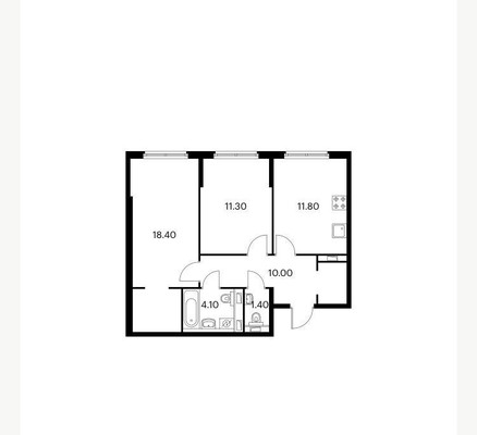 Продам двухкомнатную (2-комн.) квартиру, Архангельская ул, 4, Ильинское-Усово п