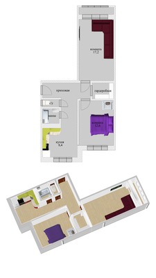 Продам двухкомнатную (2-комн.) квартиру, Межевая ул, 19, Всеволожск г