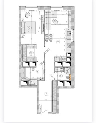 Продам двухкомнатную (2-комн.) квартиру, Староалексеевская ул, 5А, Москва г