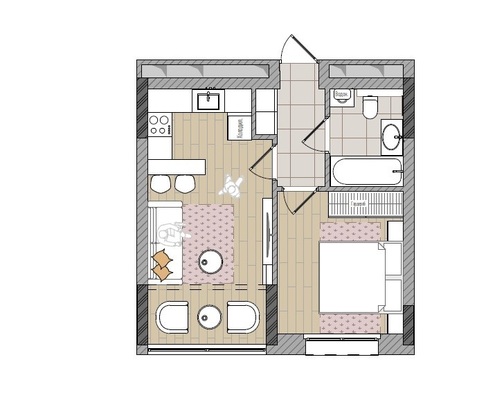 Продам двухкомнатную (2-комн.) квартиру (долевое), Мелькомбинатовский проезд, 3, Киров г