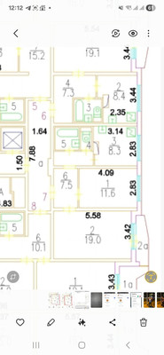 Продам двухкомнатную (2-комн.) квартиру, Мещерский пер, 6к2, Москва г