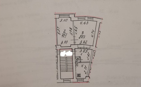 Продам двухкомнатную (2-комн.) квартиру, Седова ул, 76, Санкт-Петербург г