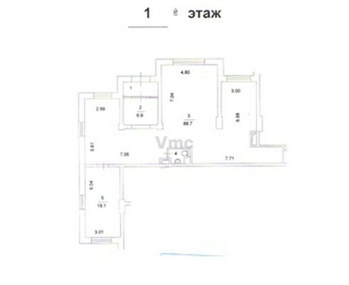 Продам коммерческое помещение 120 м2, Вавилова ул, 56, Москва г