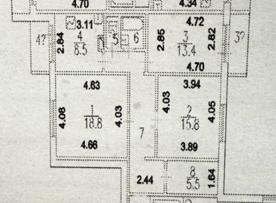 Продам трехкомнатную (3-комн.) квартиру, Софьи Ковалевской ул, 12к1, Москва г