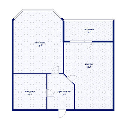 Продам однокомнатную (1-комн.) квартиру, Красных Партизан ул, 1/4к16, Краснодар г