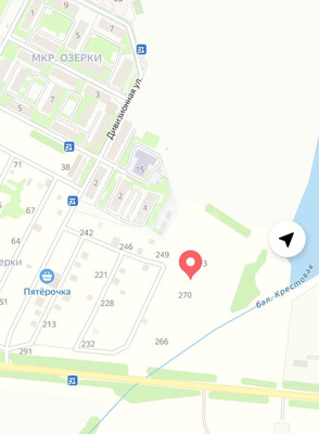 Продам участок 7 соток, ИЖС, Дивизионная ул, 272, Крымск г, 0 км от города