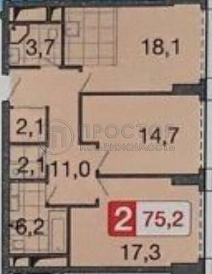Продам трехкомнатную (3-комн.) квартиру, Мичуринский пр-кт, 56, Москва г