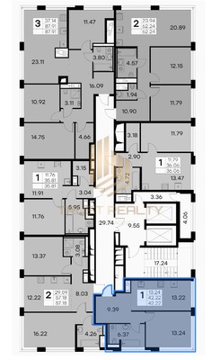 Продам однокомнатную (1-комн.) квартиру, Челюскина ул, , 10с1, Санкт-Петербург г