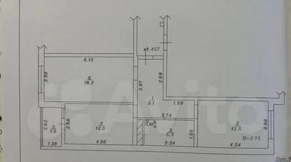 Продам двухкомнатную (2-комн.) квартиру, Анапское ш, 24, Анапа г
