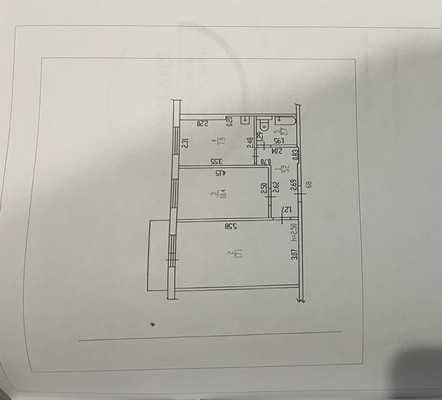 Продам двухкомнатную (2-комн.) квартиру, Интернациональная ул, 225, Барнаул г