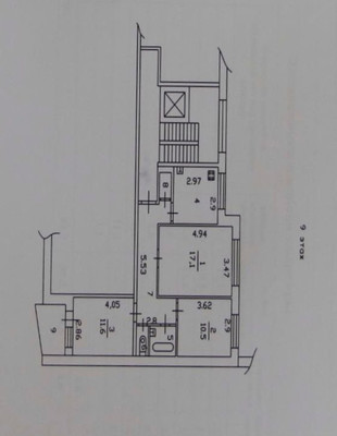 Продам трехкомнатную (3-комн.) квартиру, Ладожская ул, 123, Пенза г