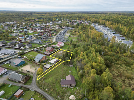 Продам участок 11,1 соток, ИЖС, Талицкая ул, 12, Новая Вилга п, 0 км от города