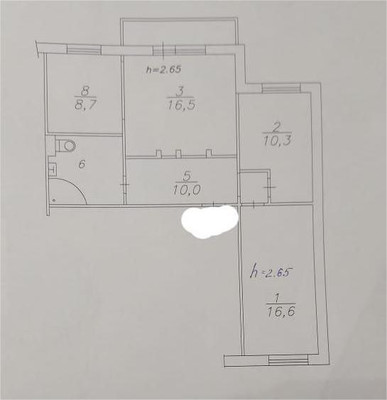 Продам трехкомнатную (3-комн.) квартиру, Батурина ул, 15, Красноярск г