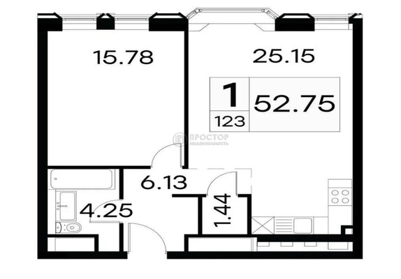 Продам двухкомнатную (2-комн.) квартиру, 1-я Ямского Поля ул, 28с3, Москва г