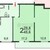 Продам двухкомнатную (2-комн.) квартиру, Озёрная ул, 25, Москва г