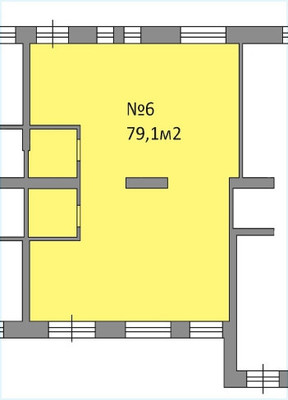 Сдам коммерческое помещение 79,1 м2, Крайняя ул, 4кБ, Гурьевск г