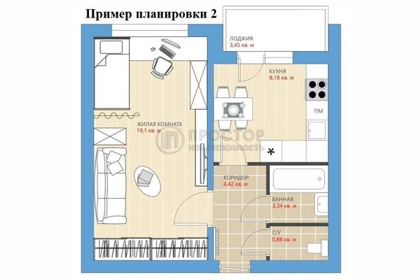 Продам однокомнатную (1-комн.) квартиру, Новгородская ул, 16к1, Москва г