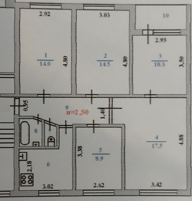 Продам многокомнатную квартиру, Луначарского ул, 8, Пенза г