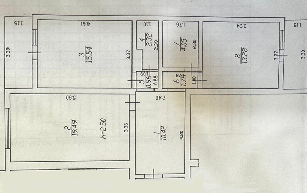 Продам трехкомнатную (3-комн.) квартиру, им. 40-летия Победы ул, 33к6, Краснодар г