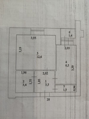 Продам однокомнатную (1-комн.) квартиру, Новоселов ул, 14, Октябрьский г