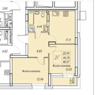 Продам двухкомнатную (2-комн.) квартиру (долевое), Халитова ул, 8, Казань г