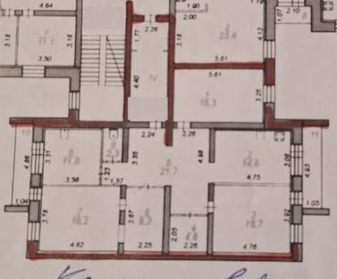 Продам трехкомнатную (3-комн.) квартиру, Генерала Кныша ул, 15, Гатчина г