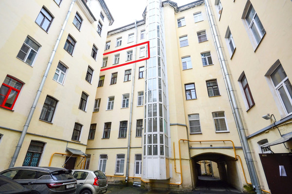 Продам двухкомнатную (2-комн.) квартиру, Зверинская ул, 36, Санкт-Петербург г