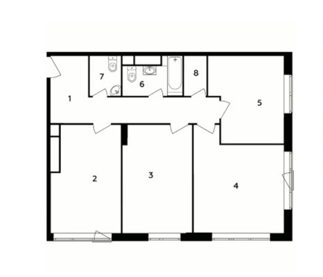 Продам трехкомнатную (3-комн.) квартиру, Лихачёва пр-кт, 14, Москва г