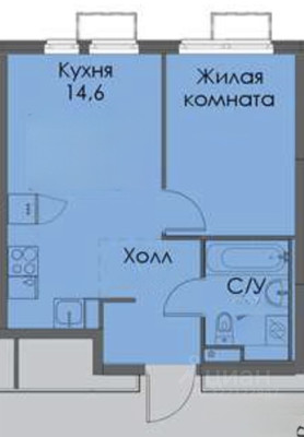 Сдам однокомнатную (1-комн.) квартиру, 2-й Нагатинский проезд, 6к1, Москва г