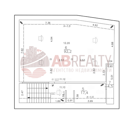 Продам коммерческое помещение 305 м2, Каланчевская ул, 14с1, Москва г