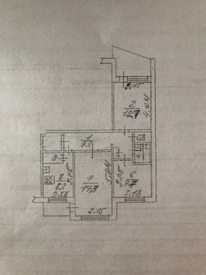 Продам трехкомнатную (3-комн.) квартиру, Залесская ул, 91, Симферополь г