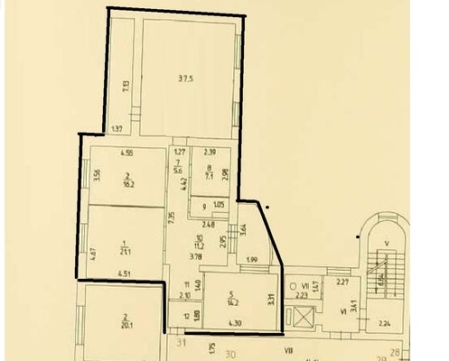 Сдам трехкомнатную (3-комн.) квартиру, Клименко ул, 20, Пермь г