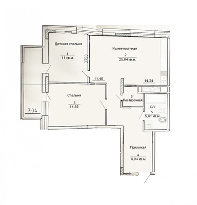 Сдам трехкомнатную (3-комн.) квартиру, Революции ул, 21кА, Пермь г