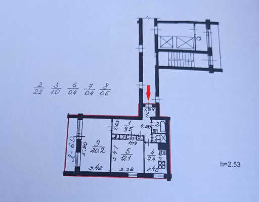 Продам двухкомнатную (2-комн.) квартиру, Металлистов пр-кт, 80к1, Санкт-Петербург г