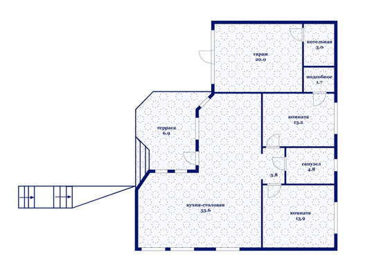Продам дом, Джубгский пер, 7а, Архипо-Осиповка с, 0 км от города