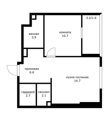 Продам однокомнатную (1-комн.) квартиру, Вильгельма Пика ул, 1, Москва г