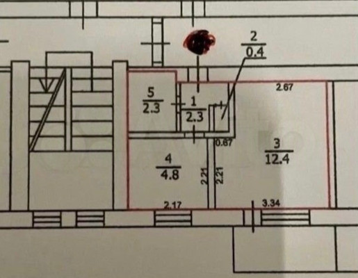 Продам однокомнатную (1-комн.) квартиру, Спортивная ул, 9, Аграрное пгт